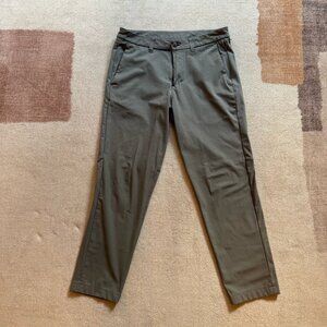 Lululemon Commission Pant - Sage/Light Grey (Men's 32)